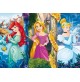 Clementoni Princess disney Supercolor Puzzle Maxi, Multicolore, 60 Pezzi, 26416